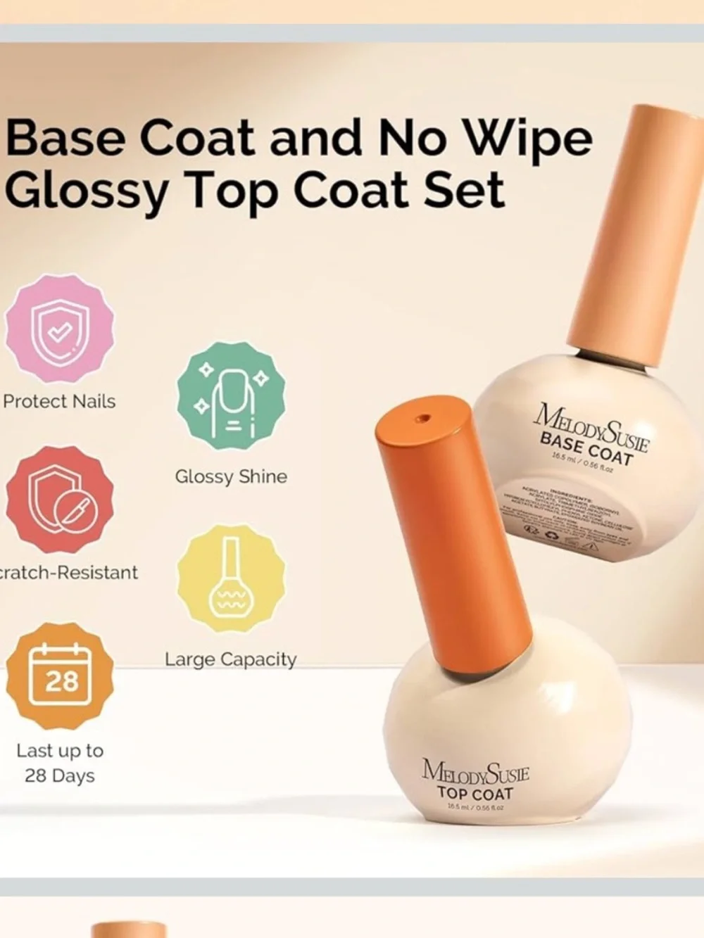 MelodySusie Base & Top Coat Set